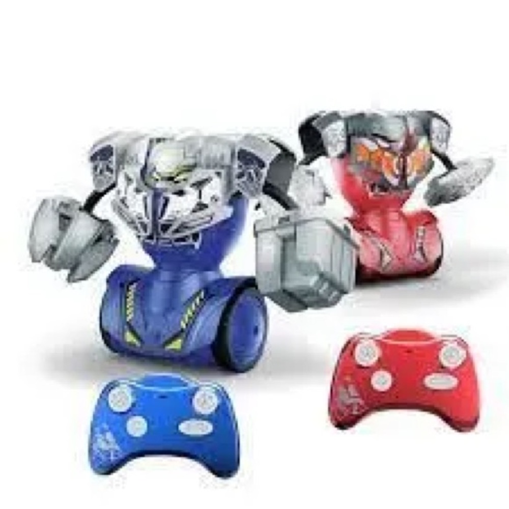 ROBO KOMBAT MEGA TWIN PACK Remote Controlled Robots Boy Girls Unisex Toy Kids